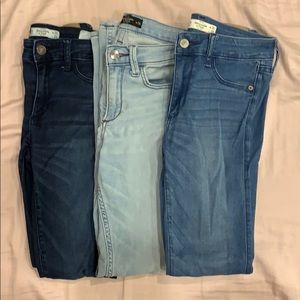 Abercrombie Jeggings BUNDLE!! Amazing deal